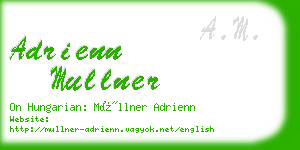 adrienn mullner business card